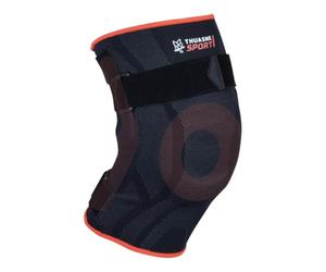 THUASNE Sport - Rodillera Ligamentaria Reforzada - Lesiones Ligamentarias, Rodilla Inestable - Montantes Articulados Rígidos Laterales - Índice De Soporte 3/3 - Dispositivo Médico CE - Talla S