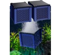 THUCHENYUC Filtro De Agua Pure Cube, Carbón Activado For Estanques, Comederos De Caballos Y Peceras. Medio Filtrante De Carbón Activado Cubo De Carbón Vegetal En Forma De Panal(2pcs)