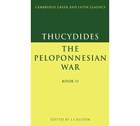 Thucydides Thucydides: The Peloponnesian War Book II (Tapa blanda)