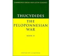 Thucydides Thucydides: The Peloponnesian War Book II (Tapa blanda)