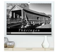 Thüringen - ÜberBrücken (hochwertiger Premium Wandkalender 2026 DIN A2 quer), Kunstdruck in Hochglanz: Historische Brücken sorgen nicht nur für ... sind auch architektonische Besonderheiten.