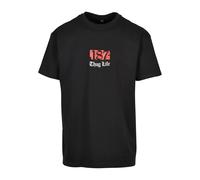 Thug Life Camiseta 'Trojan Horse' rojo cereza / negro / blanco S rojo cereza / negro / blanco