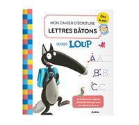 THUILLIER, Éléonore - MON CAHIER D'ÉCRITURE LETTRES BÂTONS AVEC LOUP (Mon cahier de soutien)