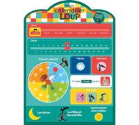 THUILLIER, Éléonore - MON CALENDRIER EN TISSU LOUP: 35 patchs pour organiser ta journée (Livres tissu)