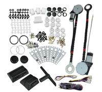 THUJMGH Botonera Elevalunas Kit de conversión elevalunas eléctrico universal 12 V para 2 o 4 puertas con arnés alimentación, apto para camionetas, furgonetas y SUV Kit Elevalunas(2 Doors)