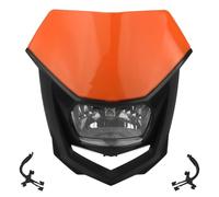 THUJMGH faro de motocicleta Carenado de faro motocross universal para motocicleta, deportivo doble, compatible con, compatible HONDA XR CRF 150-230(HL337-2)