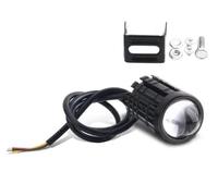 THUJMGH faro de motocicleta Proyector de faros LED universales para motocicleta, dos colores, para ATV, luz antiniebla, foco auxiliar(1Light No Switch)