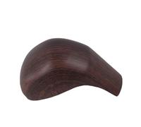 THUJMGH Protector de palanca cambios ABS para Toyota Prado 2018, cubierta protectora para, embellecedor adhesivo Pomos para palanca de coche(Peach wood grain)