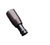 THUJMGH Tirador Freno de Mano Perilla de palanca cambios madera maciza, Manual para coche, perilla repuesto para cambio marchas Palancas de freno de mano del coche(Purple A)