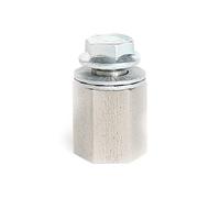 THULE, 0 Adaptador Eje BUJE Interno SRAM M10X1, Adultos Unisex, pequeño