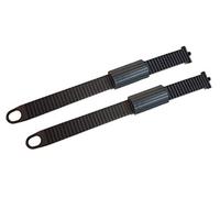 Thule 591 Pro Ride - Correa para portabicicletas con hebilla y protector de llanta, 2 unidades