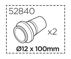 Thule - ADAPTADOR THULE HORQUILLA 12X100MM EJE PASANTE