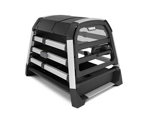 Thule Allax Threshold Compatible Dog Crate for Vehicle Travel - Size XS - Fits Vehicles with Trunk Threshold - High-Strength Construction - Adjustable for Dog and Vehicle fit