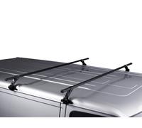 Thule Baca Carril de Lluvia Squarebar Evo Negro para Volvo 140 Sedán