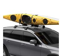 Thule Baca para Kayak y Sup de brújula - Lleva 2 Kayaks o 2 Sup - Soporte Estilo J - Herramientas de Montaje universales Incluidas - Se Adapta a Kayaks y Sup de 36 Pulgadas de Ancho - límite de Peso