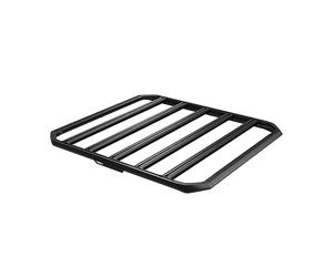 Thule Caprock - Estante de Plataforma de Techo de Perfil bajo, Capacidad de Carga de 330 Libras, Compatible con Bastidor de fábrica, se Adapta a Barras de luz, Gatos, bidones, múltiples Ranuras de