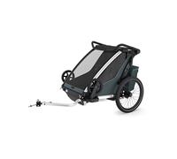 Thule - Carritos deportivos - Chariot Cross 2 Double Dark Slate - Gris Gris