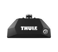 Thule Evo Flush Rail (4UDS) V2020, Soporte de sencilla instalación para barras de techo Thule Evo, para vehículos con railing integrado, Multicolor, Única