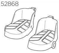 THULE Foot Support L+R RA Lite Soportes, Sport, Multicolor (Multicolor), Ùnica