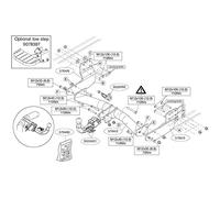 Thule - / Gancho de Remolque Brink (576400)