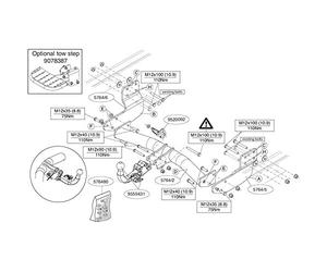 Thule - / Gancho de Remolque Brink (576400)