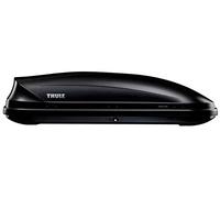 THULE Pacific M, Cofre portaequipajes Funcional para Todas Las Necesidades, Negro Mat, Referencia 631215