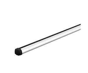 Thule probar 150, 2-Pack, Barras portacargas ultrarresistentes de Aluminio con un diseño único de Tres Ranuras Que Permiten el Ajuste de múltiples Accesorios