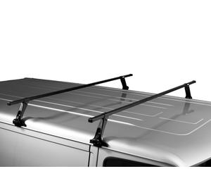 Thule Roof Rack para LAND ROVER Defender 90/110/130, SquareBar Evo Negro