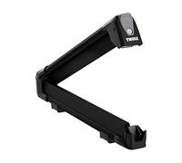 Thule 7326B cofre y barra portaequipaje de techo para coche Portaesquís y portatablas de snow Negro, Plata