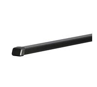 Thule SquareBar 200, Barras de sección cuadrada tradicionales fabricadas en acero con revestimiento en plástico negro. Reforzadas (3 mm), Référencia 766