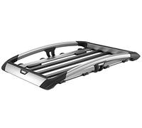 Thule Trail 824 Canasta Negro, Plata - Car Roofs & Rack Carriers (Canasta, Negro, Plata, Aluminio, Soporte para Techo, TÜV, 1000 mm)