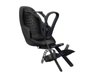 Thule Yepp 2 - Asiento de Bicicleta para niños con Montaje Delantero, Color Negro Medianoche, Talla única