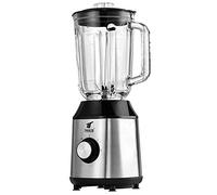 Thulos Batidora de Vaso de Acero Inoxidable,1.5 litros de Capacidad. 600W. 2 velocidades y Pulse TH-BV102.