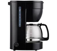 Thulos Nueva cafetera eléctrica con Capacidad para 6 Tazas y depósito de 0.75L. con Jarra de Cristal y Sistema antigoteo.Cumple con normativa ERP, respecto al Ahorro energético.Potencia: 650W.