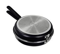 Thulos Sartén Doble Especial para Tortillas y Crepes, Dos tamaños: Ø20 y Ø24 cm TH-DFP20 / TH-DFP24 (24_cm)