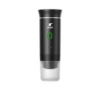 THULOS THULOS - Cafetera portátil 2 tipos de capsulas y café molido. Negro