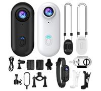 Thumb Camera - Outdoor Sports Camera | Mini Action CAM | Portable Camcorder, 1080P Waterproof Compact Vlogging Device for Motorcycle Bike Cycling Gym Hiking Travel Activity Recording