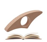 Thumb Page Holder - Paper Hanger | Mahogany Color Thumb Opener Bookmark Holder | Page Hanger Book Finger Page Holder | Book Stand Accessories For Bed Beach | Thumb Opener Indoor Outdoor Office Home