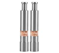 Thumb Pepper Grinder - Stainless Steel Material 15.3cm Size, Stainless Steel Mill, Design | Versatile Manual Grinder, Salt Pepper Set For Kitchen Cooking, Backyard Grilling, Picnic