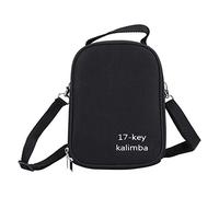 Thumb Piano Case, 17 Keys, Durable, Lightweight, Kalimba Bag Box, Mbira Case Bag, Handbag, for Musicians, Travelers, Students, Stage, Daily Use, School