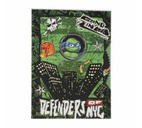 Ninja Turtles TMNT DIN A5 cuaderno con disco giratorio, 120 páginas rayadas, como cuaderno o diario, Official Merch
