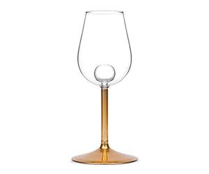 Thumbs Up Aerating Vino Glass - Copa de vino con sistema de aireación, en vidrio transparente