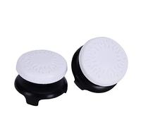 Thumbstick Soft Silicone Cover, 2 Piezas Controlador De Silicona Key Caps Reemplazo Silicona Thumb Grips Gamepad Resistente A Los Arañazos Joystick Cover (White)