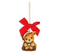 THUN - Adorno navideño Amy Cervatillo de cerámica, pequeño, 4,2 x 4,3 cm, Altura 5,4 cm