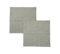 THUN Bloomia - Juego de 2 servilletas 75% algodón, 25% Lino, colección Jardín de Primavera, 40 x 40 cm