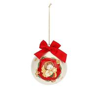 THUN, Bola de Navidad Special Edition de Porcelana, decoración navideña para árbol de Navidad, Idea de Regalo, diámetro de 10 cm