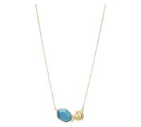 THUN - Collar con piedra de cerámica y corazón - cerámica, metal - Colección dedicada a ti - 40 + 5 cm