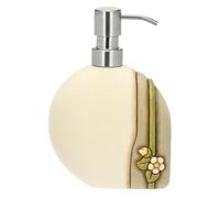 THUN - Dosificador de jabón - Cerámica - Colección Country Bloom -12,2 x 7,6 x1 3,2 cm