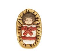 THUN Figuras Pesebre Jesús niño, cerámica, Multicolor