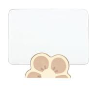 THUN Iconic Elegance - Marco de fotos de cristal de cerámica rosa con base de flores